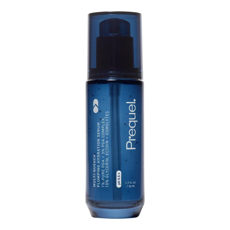 Prequel Skin Multi-Quench – Sérum hydratant repulpant pour le visage, Complexe PGA, 50 ml
