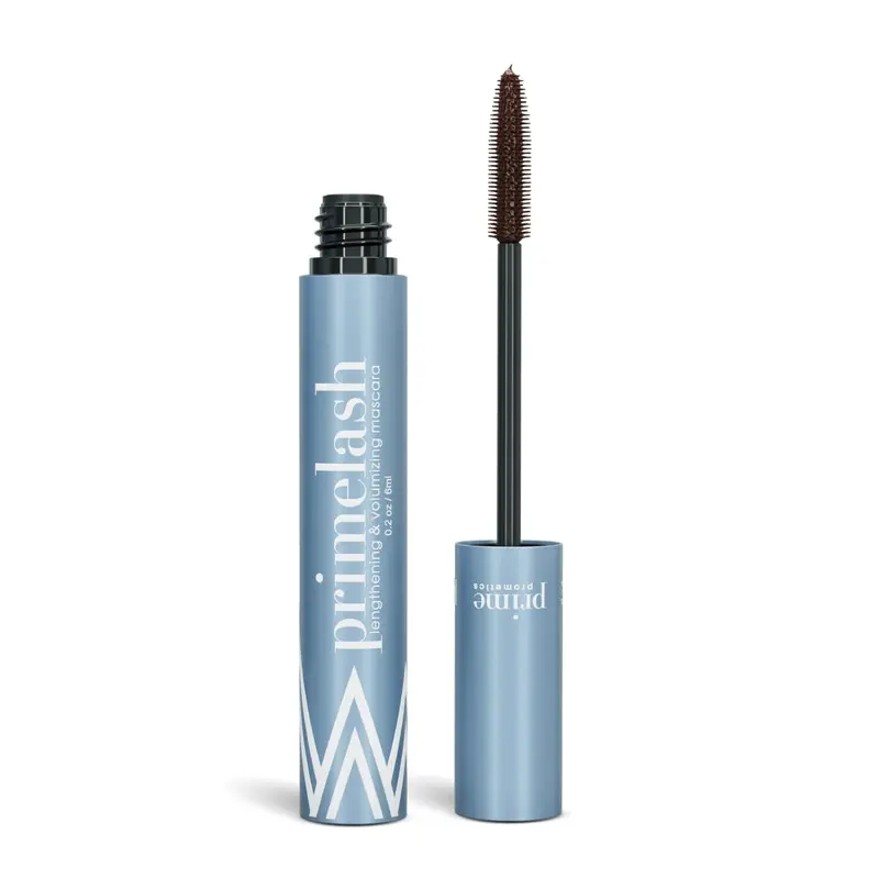 Prime Prometics PrimeLash Mascara – Volume et Longueur pour Femmes de Plus de 50 Ans – Hypoallergénique (Brun)