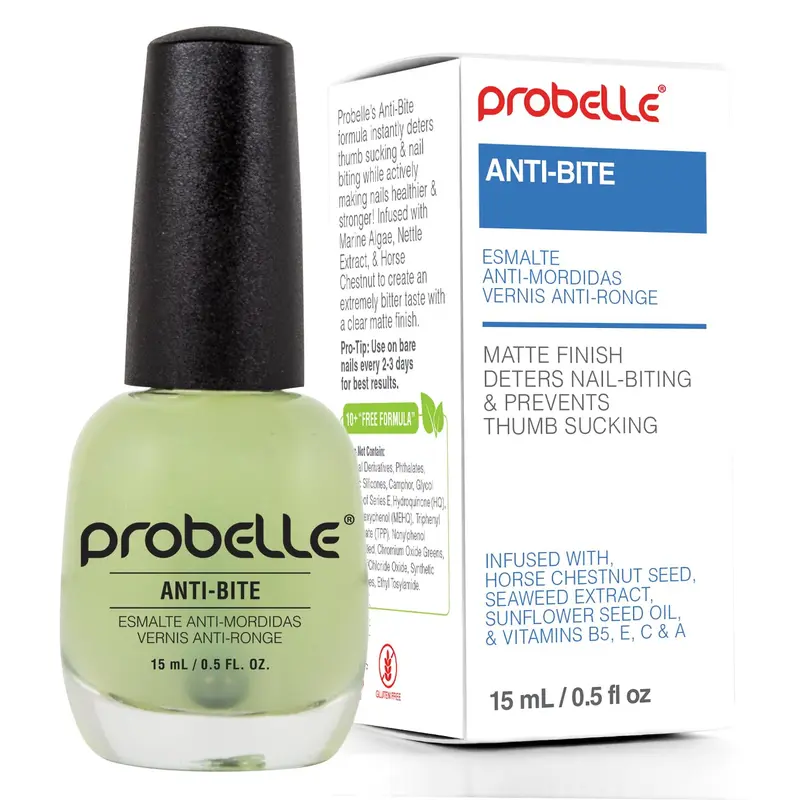 Probelle Anti-Bite – Vernis amer anti-morsure des ongles pour enfants et adultes (0,5 fl oz/15 ml)