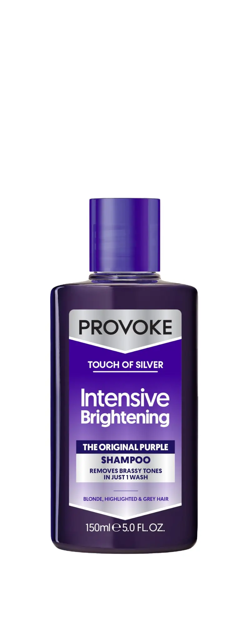 PROVOKE Touch of Silver Shampoing Éclaircissant – Brillance et Reflets Maîtrisés