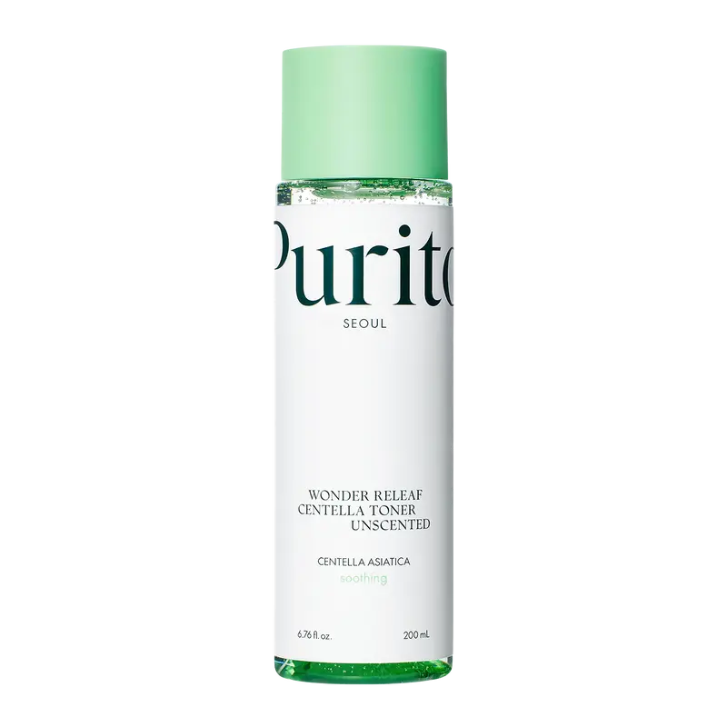[PURITO SEOUL] Tonique Centella Wonder Releaf non parfumé 200 ml