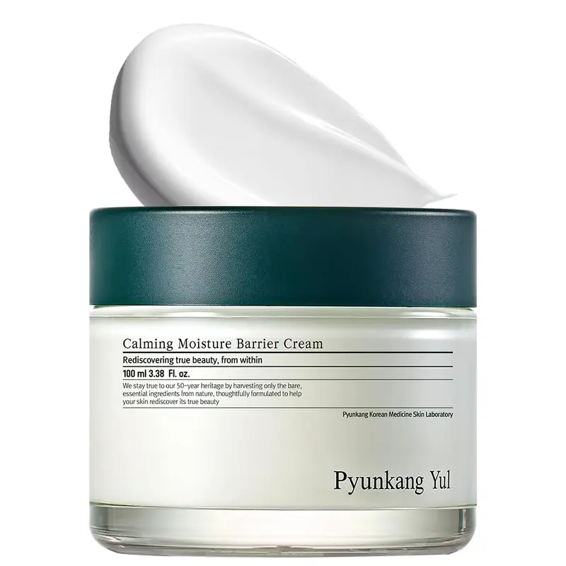 Pyunkang Yul PKY Crème Barrière Calmante – Hydratation Durable, Acide Hyaluronique & Céramides, Vegan
