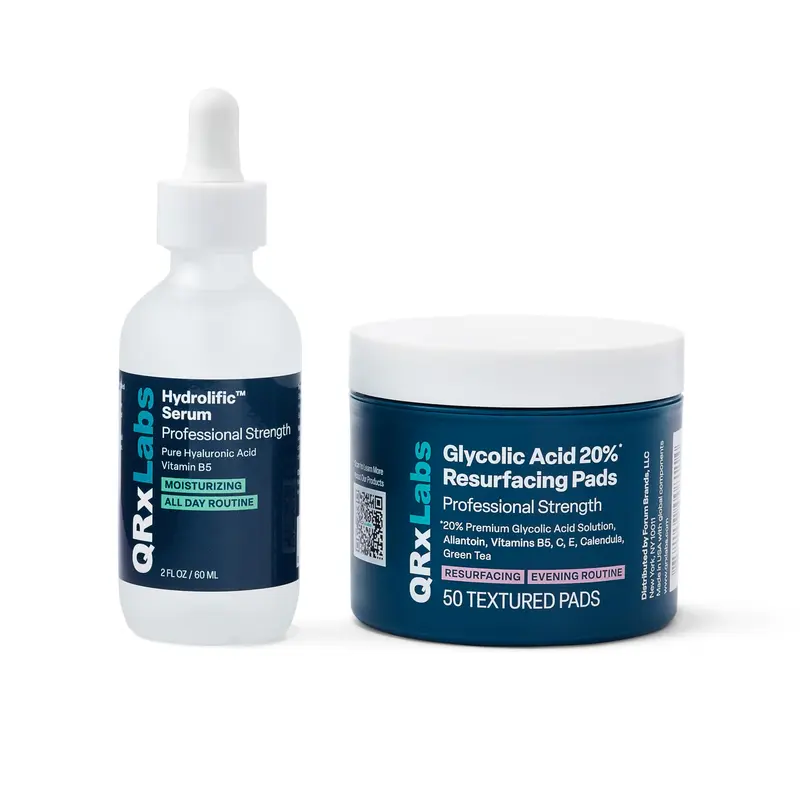 QRxLabs Duo Resurfaçage et Hydratation
