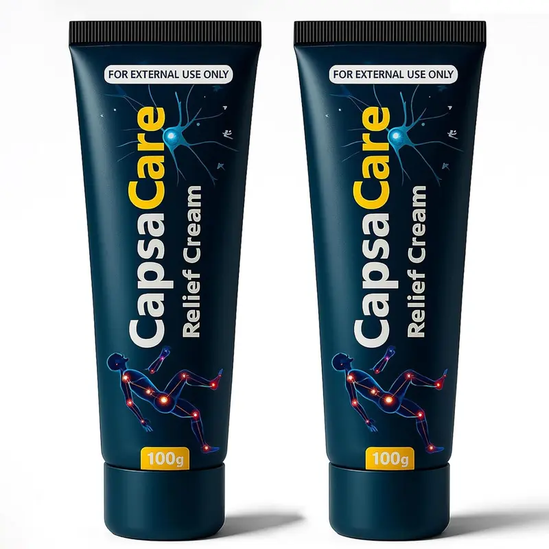QUZOYU Capsacare Crème – Soulagement neuropathie avec Capsaïcine, Arnica, Menthol, MSM et Glucosamine