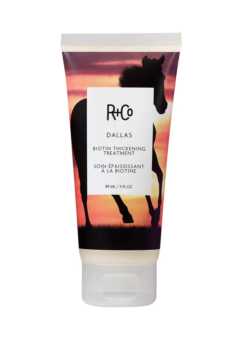 R+Co Dallas Biotine Épaississant Traitement – 89 ml | Texture, Volume et Renforcement Sans Alourdir
