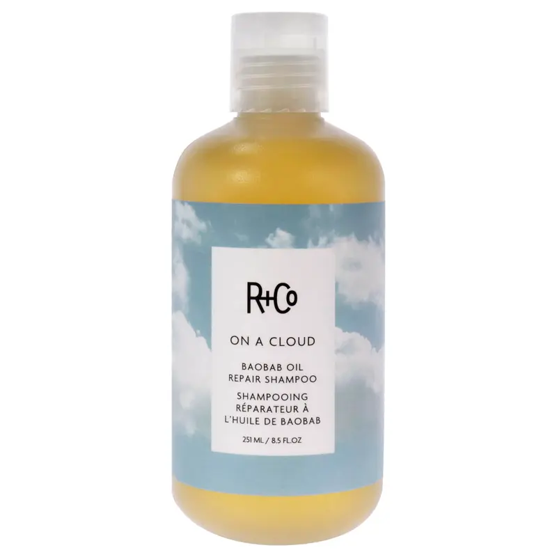 R+Co On A Cloud Baobab Repair Shampoo – 251 ml | Shampooing réparateur doux pour cheveux abîmés