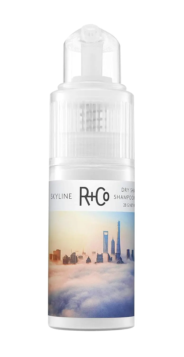 R+Co Skyline Poudre Sèche – Absorption d’Huile, Volume et Texture | TSA Approuvé | 29,57 ml
