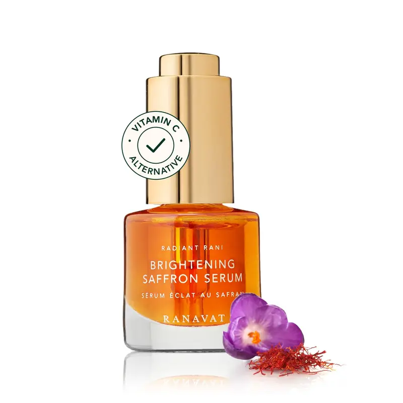 RANAVAT BOTANICS Sérum éclaircissant au safran – Correction des tâches et teint lumineux (0,17 oz / 5 ml)