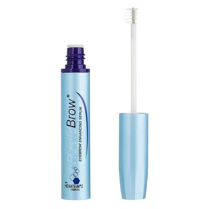 rapidBrow Sérum Améliorant des Sourcils 3 mL – Sérum Hydratant pour Sourcils Plus Fournis avec HEXATEIN 2