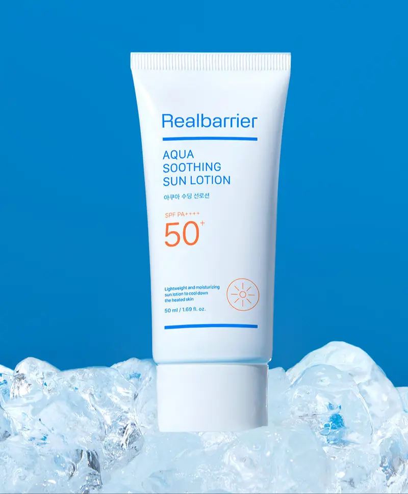 [Real Barrier] Aqua Soothing Sun Lotion SPF50+ PA++++ 50ml