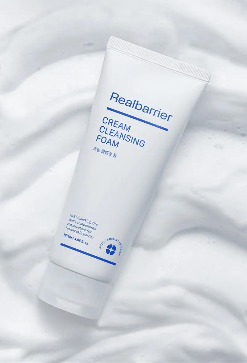 [Real Barrier] Cream Cleansing Foam 120ml