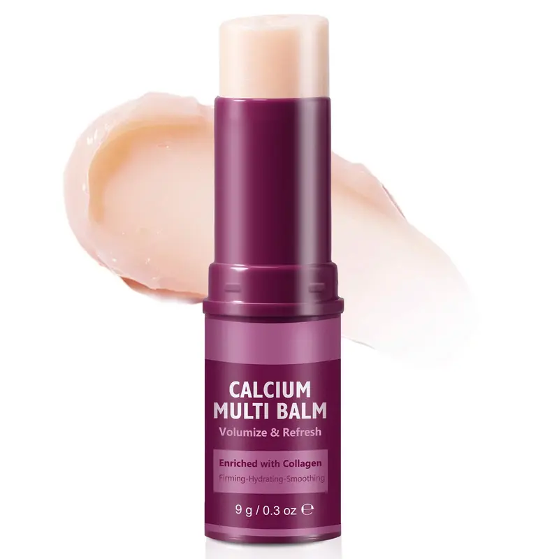 REBODUM Calcium Volume Multi Balm Stick – Baume solide au Calcium et Collagène, 72H anti‑âge, portable