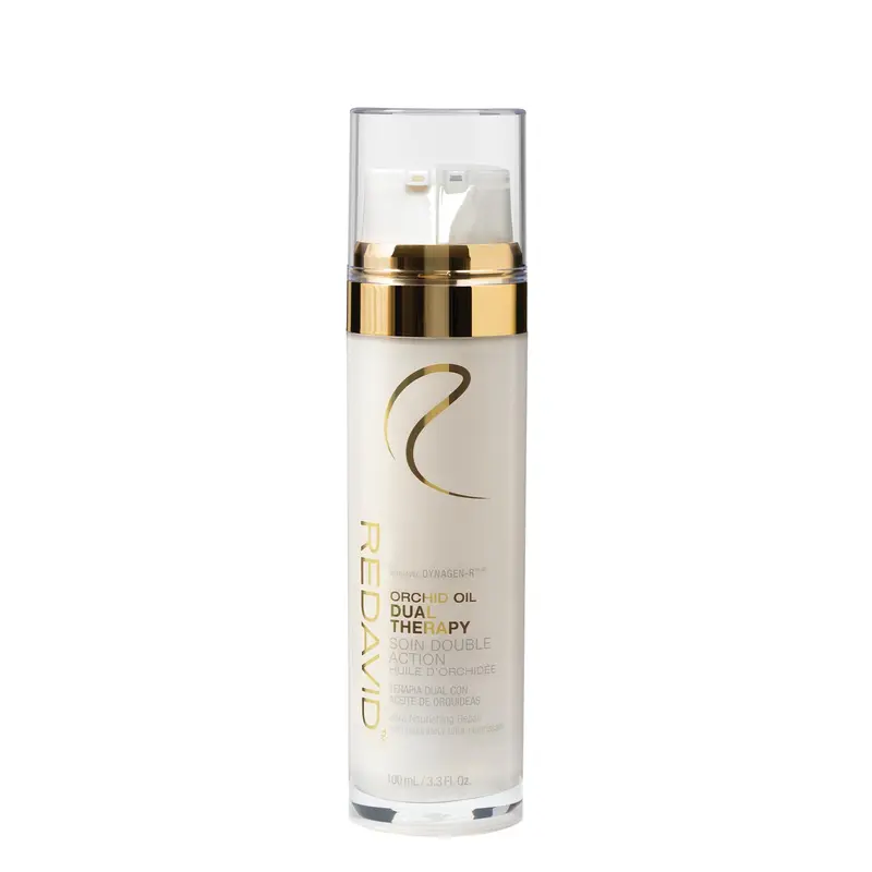 REDAVID Orchid Oil Dual Therapy - Soin capillaire ultra nourrissant pour cheveux abîmés et bouclés