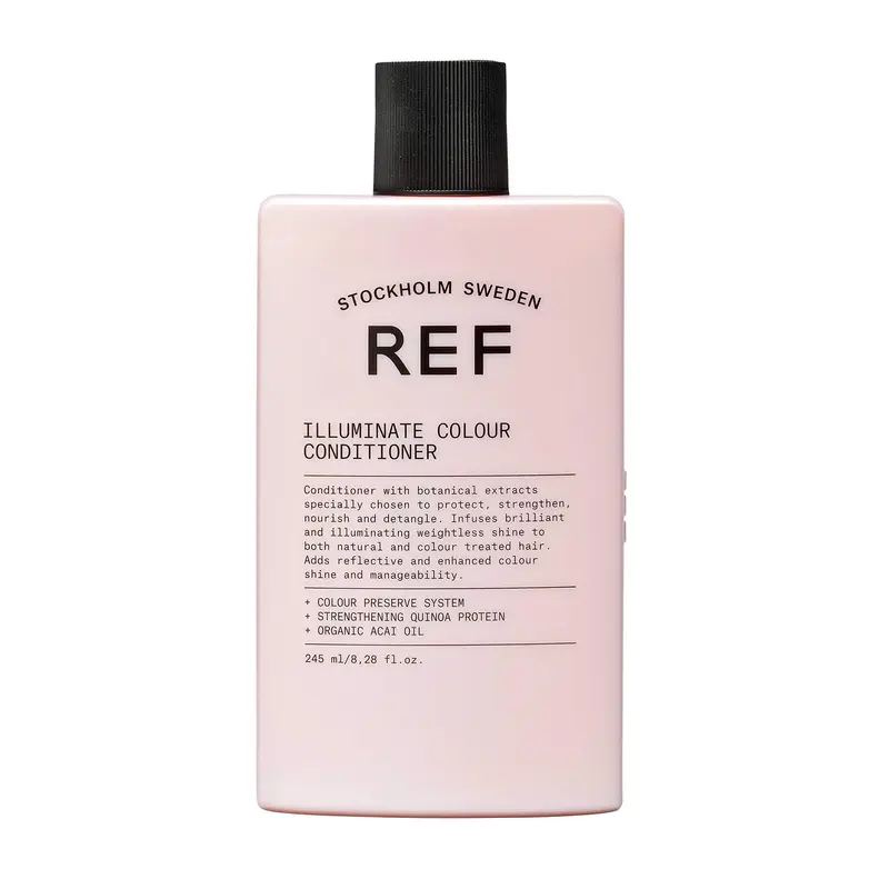 REF Éclat Couleur Conditionneur – Soin éclairant et démêlant pour cheveux naturels et colorés (245 ml)