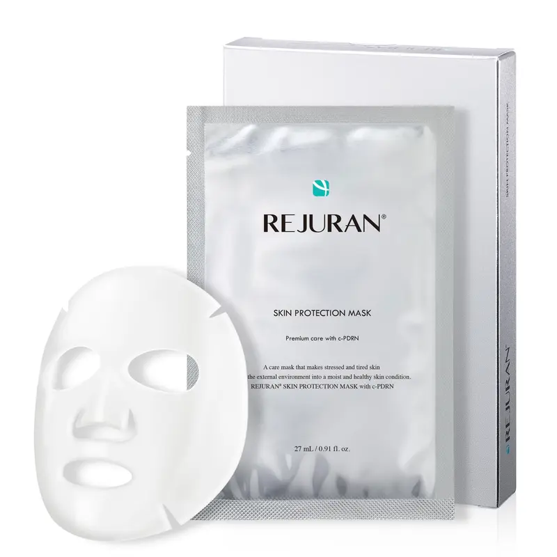 REJURAN® Masque Protection Peau c-PDRN – Hydratant et Apaisant, Pack de 5