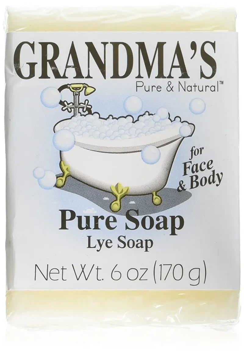 Remwood 60018 Savon à la soude — GRANDMA'S PURE & NATURAL, 6 oz