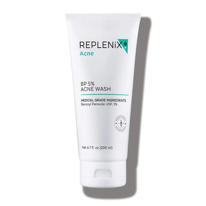 Replenix BP Acne Face Wash – Nettoyant visage 5% peroxyde de benzoyle non gras