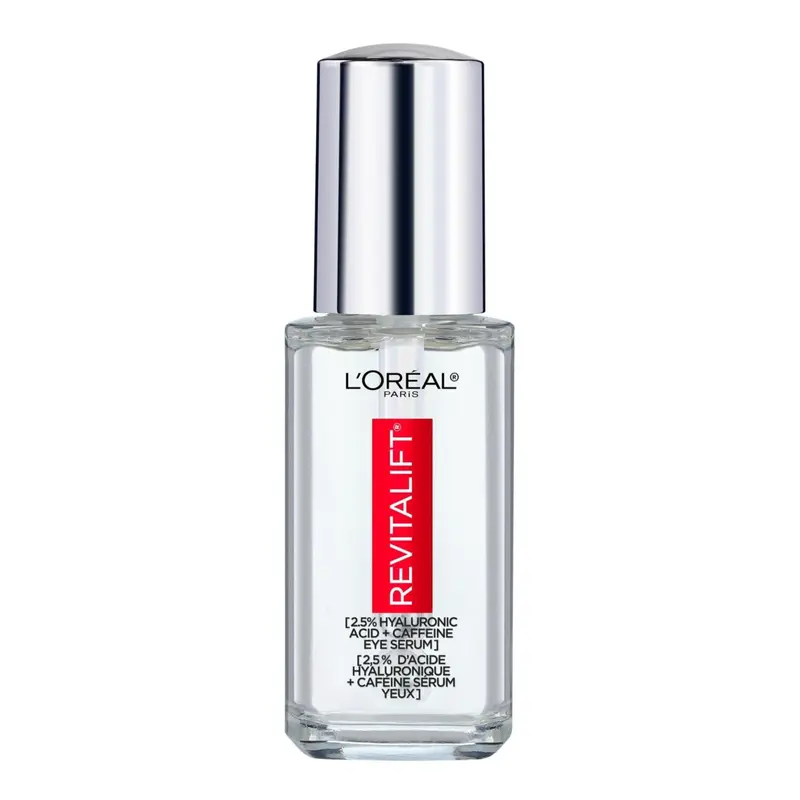 Revitalift Derm Intensives – Sérum Yeux Hydratant à l’Acide Hyaluronique + Caféine, 0,67 oz | L’Oréal Paris