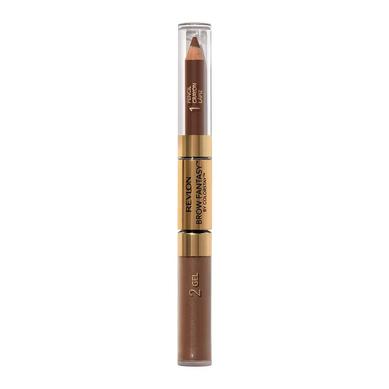 REVLON Brow Fantasy 2-en-1 Sourcils Crayon Gel Brun 105 – Tenue longue