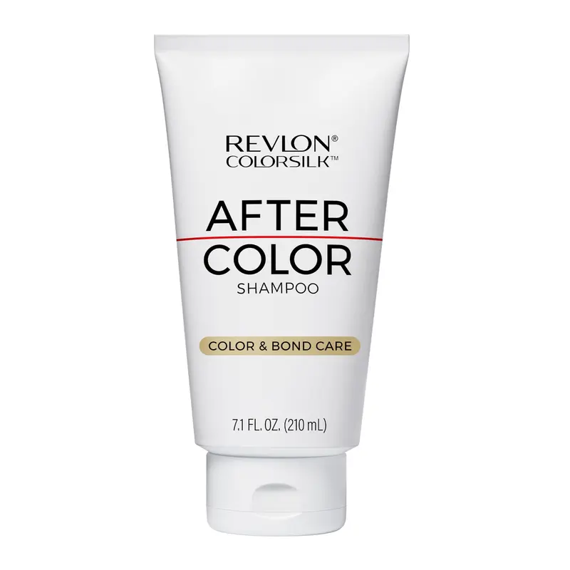 REVLON ColorSilk Après-Color Shampoing Hydratant et Réparateur des Liens – Sans Sulfates, Végan, Pour Toutes les Couleurs et Types de Cheveux, 210 ml