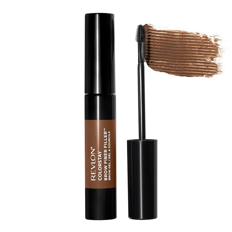 REVLON ColorStay Brow Fiber Filler – Sourcils volumisés, longue tenue et waterproof (teinte 302 Warm Brown)
