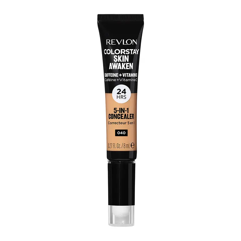 REVLON ColorStay Skin Awaken 5-en-1 Concealer – Teinte 040 Medium, longue tenue