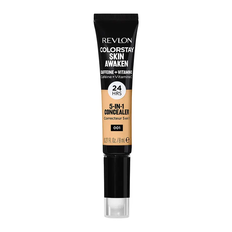 REVLON ColorStay Skin Awaken Correcteur 5-en-1 – Léger, tenue jusqu'à 24 h, caféine et vitamine C