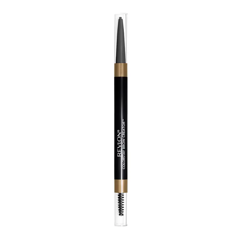 REVLON ColorStay Sourcils — Crayon et Poudre 2-en-1, Imperméable Noir Doux 615