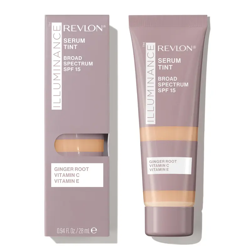 REVLON Illuminance Serum Teinté 317 Teinte Sable — Hyaluronique triple, SPF15, Teint uniforme et hydratation
