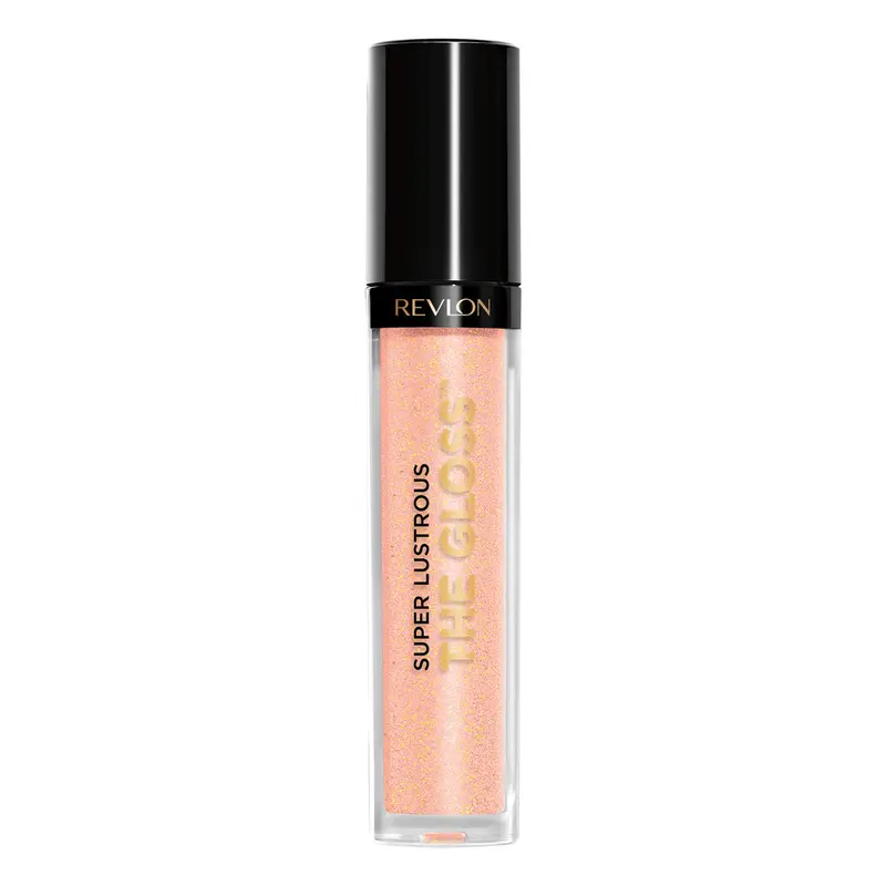 REVLON Super Lustrous Lip Gloss Snow Pink 205 – Hydratant, Non Collant, Brillance Éclatante | 0,13 oz