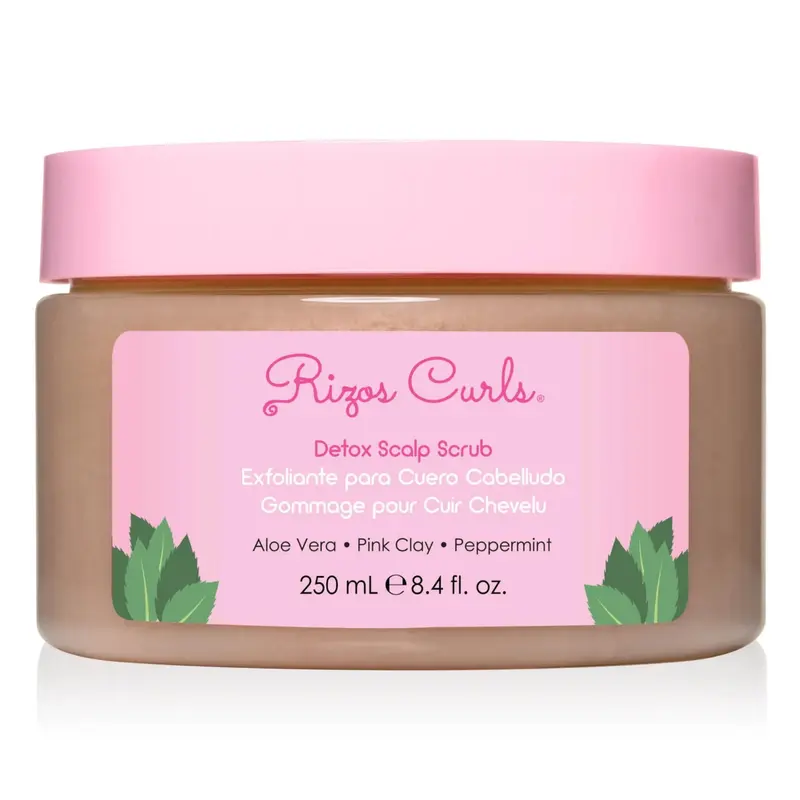 Rizos Curls Détox Scrub Cuir Chevelu – Exfolie, Purifie & Apaise | Tous Types de Cheveux 250 ml