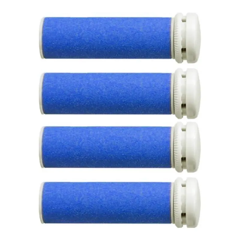 Rouleaux de rechange Emjoi Micro-Pedi Extra-Gros – Lot de 4 bleus | Recharges Emjoi
