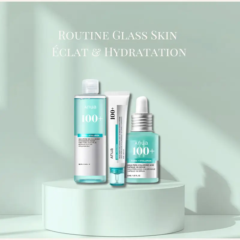 Routine Glass Skin| Soin K-Beauty Coréen