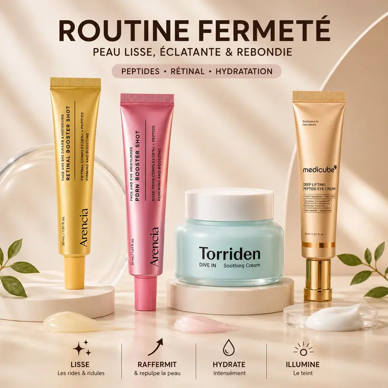 Routine lifting de peau – soin raffermissant & hydratation intense