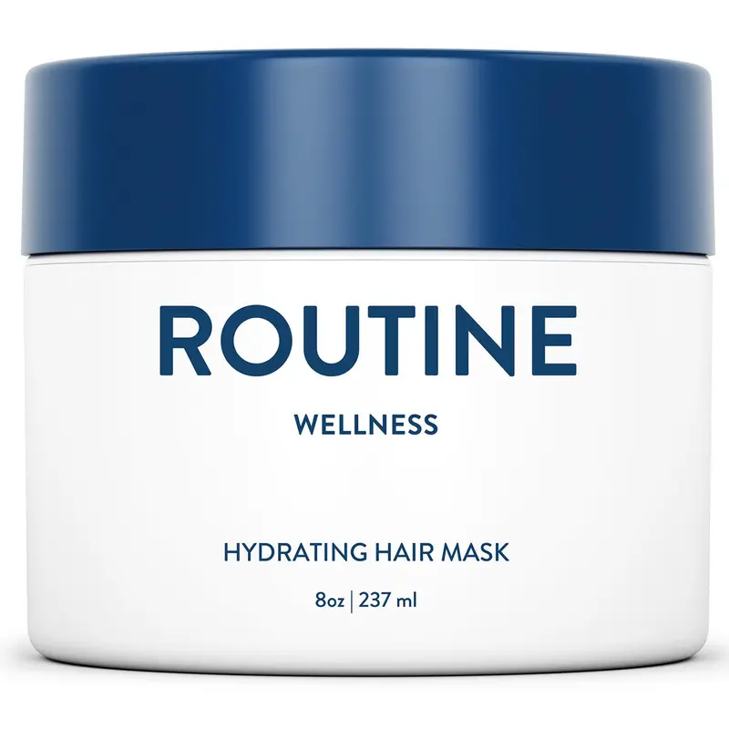 Routine Wellness Masque Capillaire Profond Hydratant – Répare, Fortifie et Donne du Volume – Sans Parfum, 227 g