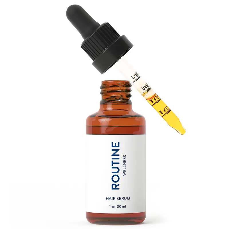 Routine Wellness Sérum Capillaire Avancé pour Cheveux Fin – Romarin, Tea Tree et Argan – 30 ml