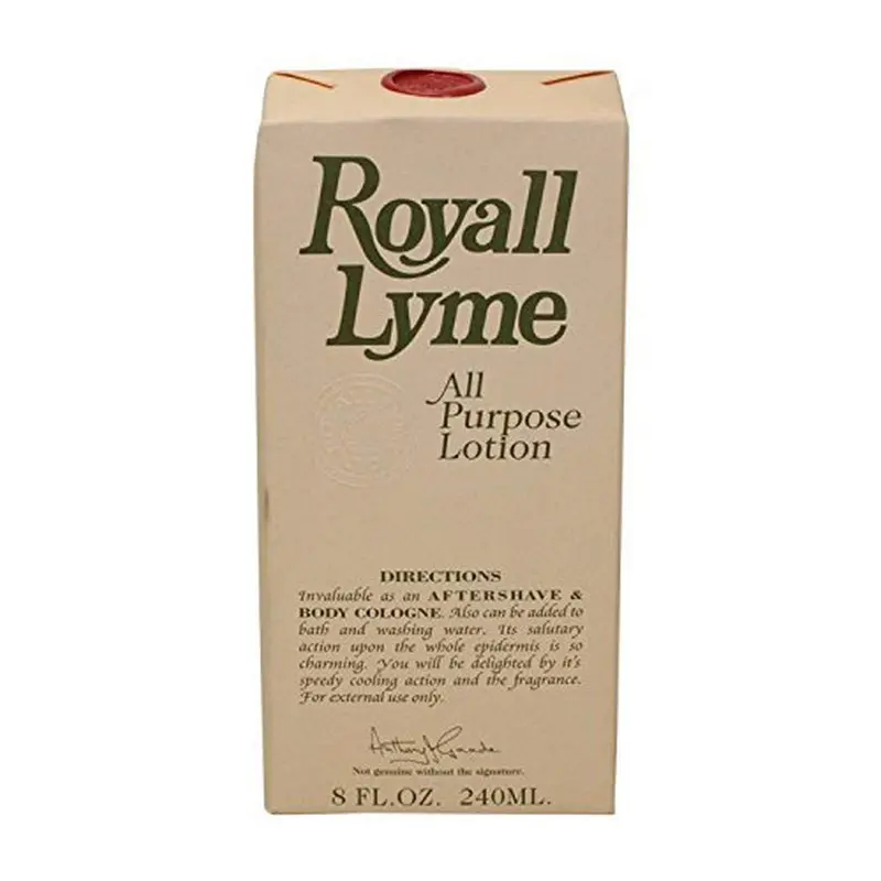 Royall Lyme Lotion après-rasage et eau de Cologne pour hommes, 8 oz