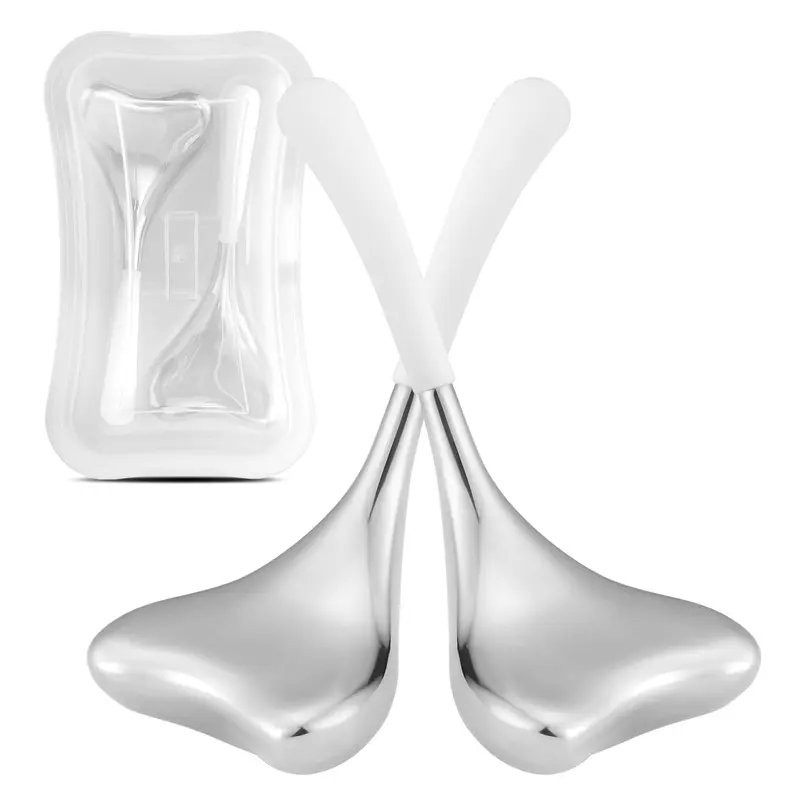 Running man Cryo Sticks pour le visage – Gua Sha et massage 2-en-1, globes froids pour le soin facial
