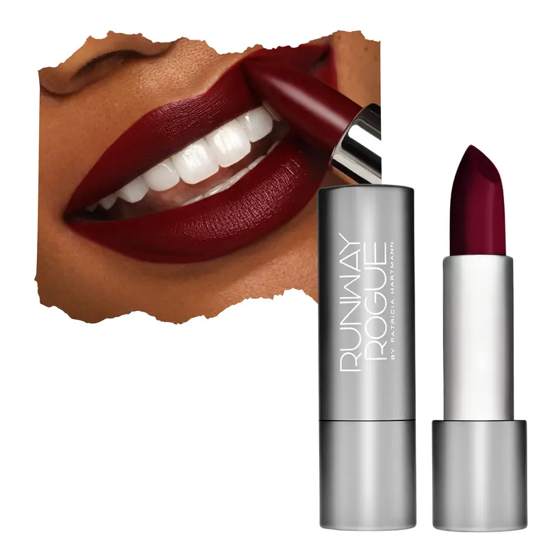 Runway Rogue 1993 – Rouge à lèvres matte hydratant Midnight Merlot, Vibe 90s