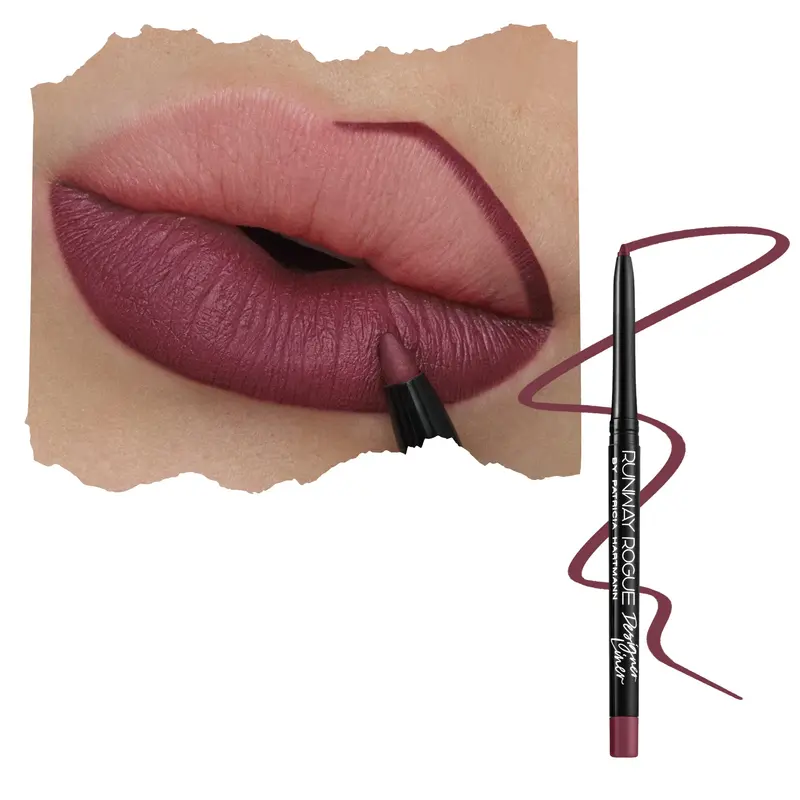 Runway Rogue Crayon Contour des Lèvres Matte Prune Doux – Start the Show