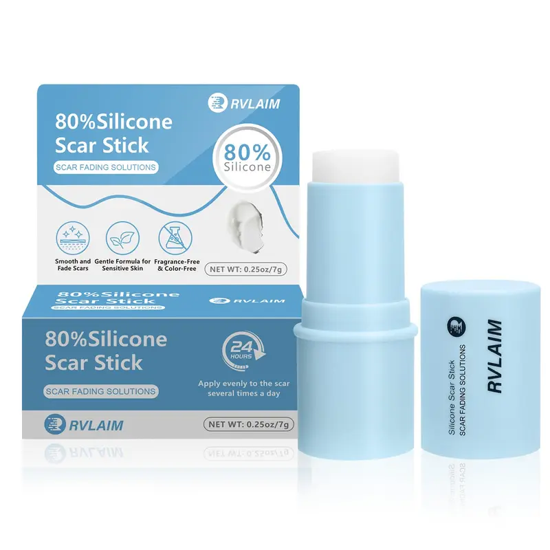Rvlaim Stick Cicatrices en Silicone – 80% Silicone, Visage et Corps, 7 g