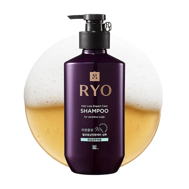 Ryo Shampoing Force Expert – Cuir chevelu sensible, hypoallergénique, apaisant – 400 ml