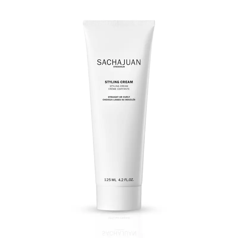 SACHAJUAN Crème Coiffage Lissage ou Boucles – 125 ml, Brillance et Protection