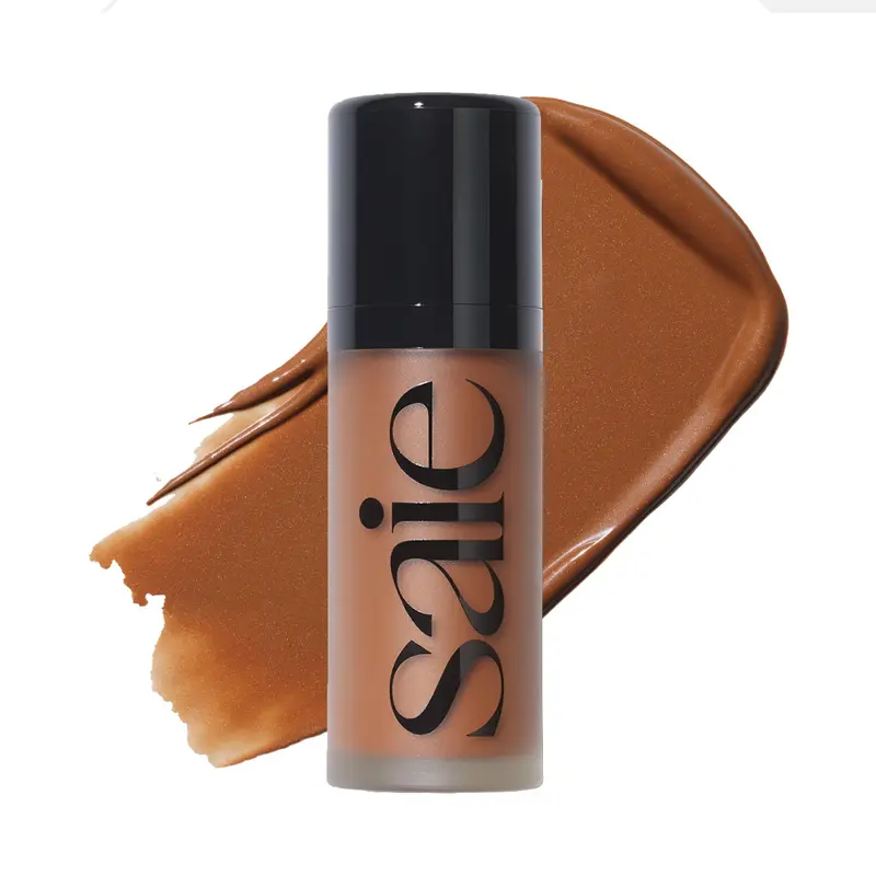 Saie Dew Bronze – Stick bronzant liquide hydratant pour un éclat hâlé et un contour léger – Swim (12 ml)