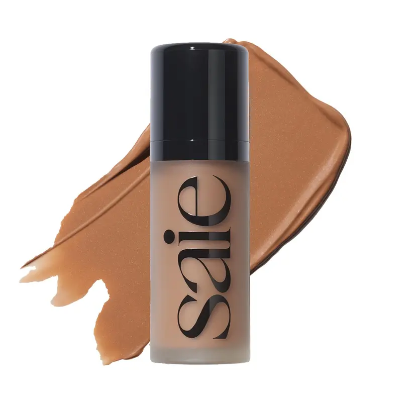 Saie Dew Bronze – Stick bronzant liquide hydratant Sand (0,4 oz)