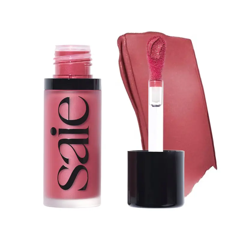 Saie Dew Liquid Blush pour les Joues — Fard liquide hydratant vegan et modulable