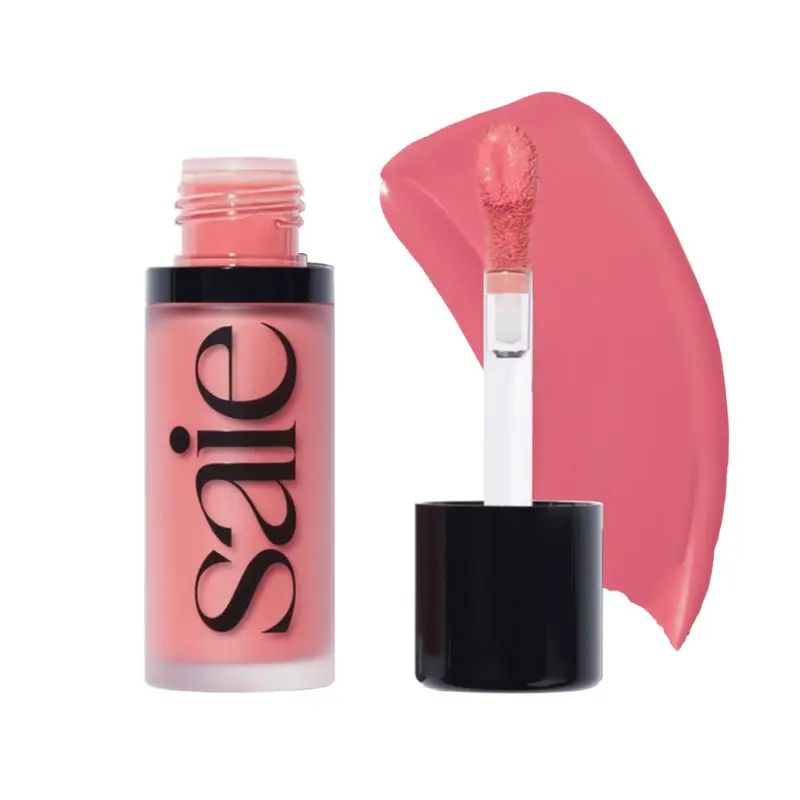 Saie Dew Liquid Blush Sweetie – Blush crème hydratant en stick pour joues, teinte naturelle lumineuse (0,40 oz)