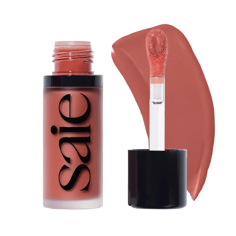 Saie Dew Rouge Liquide pour les Joues — Rouge crème hydratant en stick, teint naturel et lumineux, Cutie (0,40 oz)