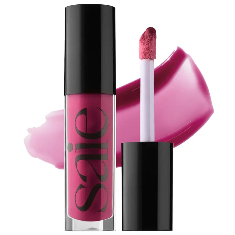 Saie Glossybounce — Hydratation et Teinte pour Lèvres, Huile Non Collante – Lèvres Douces et Pulpeuses – Essential Quotidien Dream (.17 oz)
