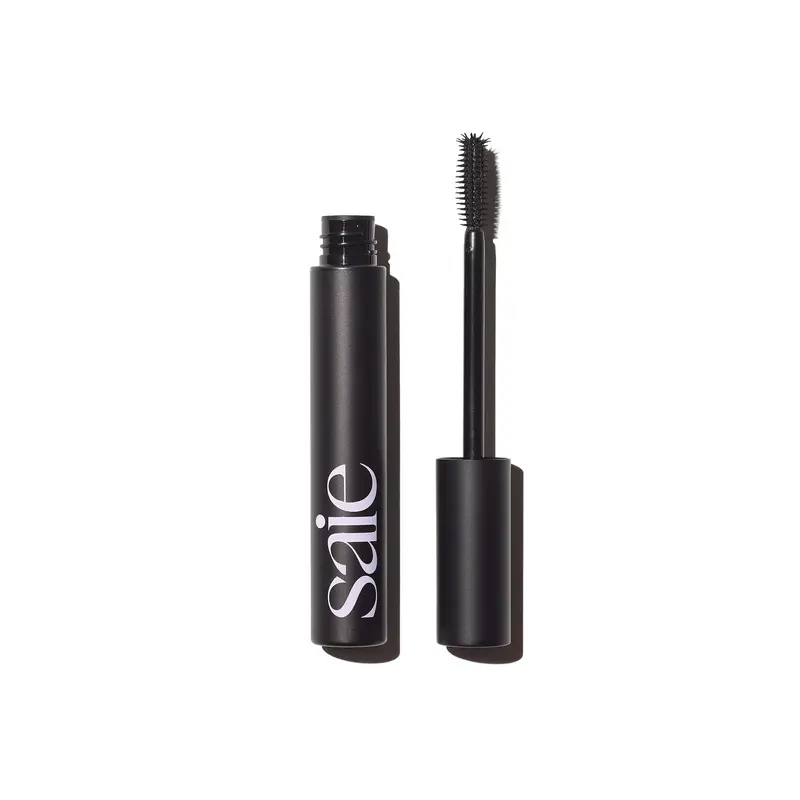 Saie Mascara 101 - Mascara longueur des cils pour cils épais et liftés – Formule fortifiante et conditionnante, noir, 0,31 oz